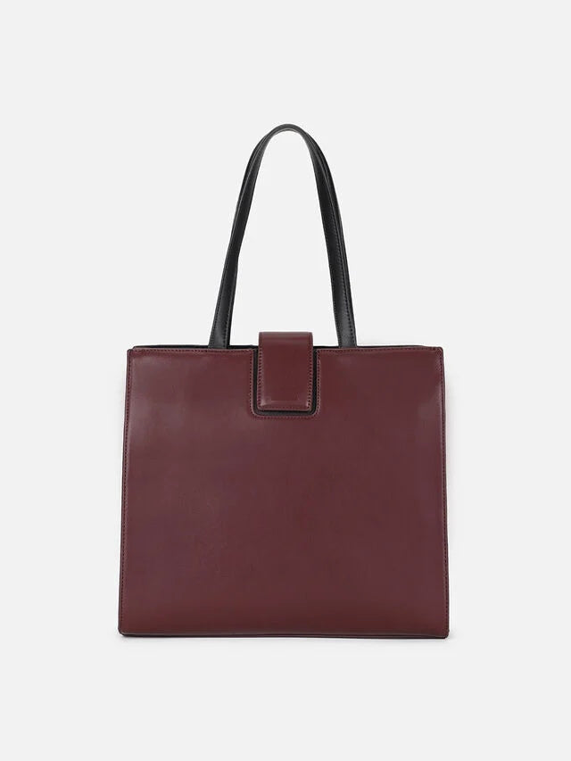 Sloane Work Bag - Burgundy