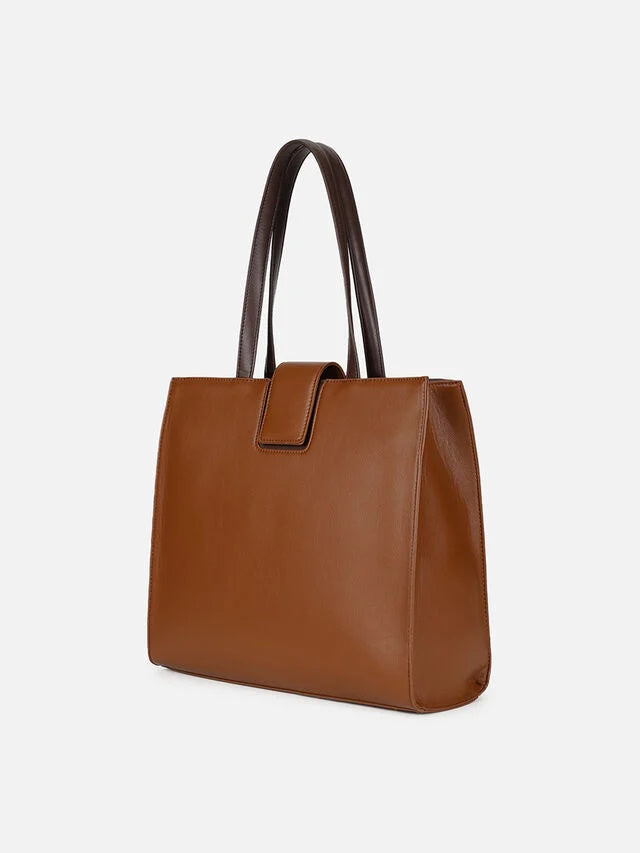 Sloane Work Bag - Tan