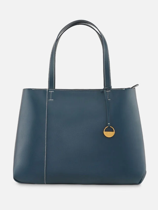 Zoe Navy Tote