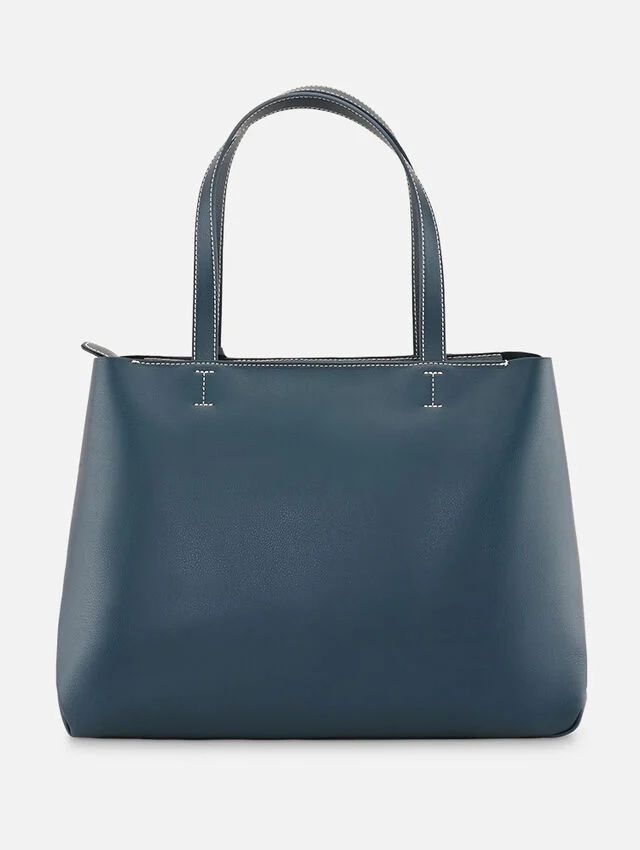 Zoe Navy Tote