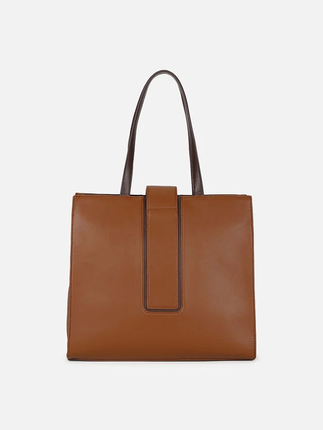 Sloane Work Bag - Tan